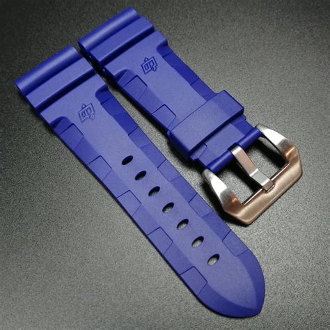 panerai replacement rubber strap|aftermarket Panerai watch straps.